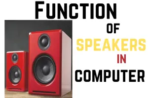 Functions of Speakers in a Computer: Beyond Sound Playback